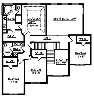 Upper Floor Plan